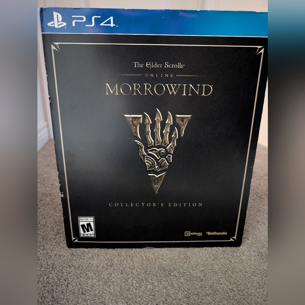 The Elder Scrolls Online Morrowind Collector's Edition for PS4